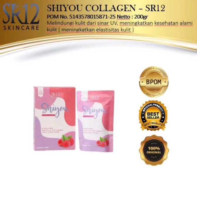 

(COD) Shiyou SR12 / Salmon Ovary Peptide / Pemutih Kulit cepat BPOM / Colagen Drink / Minuman Pemutih / Anti Aging / Mencegah Kulit Keriput / Mengencangkan Kulit Dari Dalam / Mengencangkn Kulit / Anti Aging / ColagenSr12