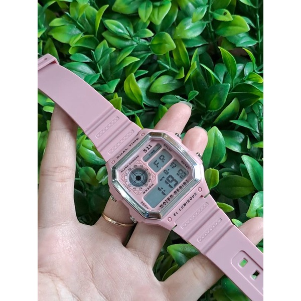 jam tangan cewek dual time