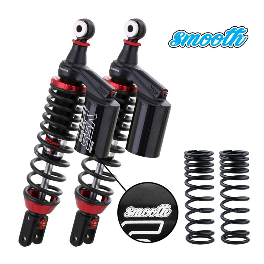 Shockbreaker Nmax YSS Tabung Twin Shock G-Sport Smooth Black Series TG302-335TRJ For N-Max 155