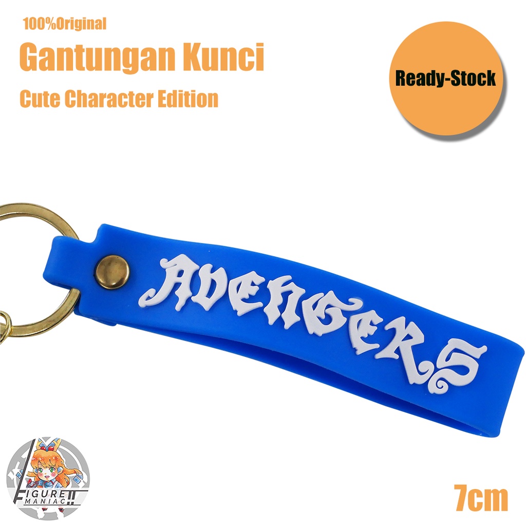 Gantungan Kunci - Superhero 3D Edition 7 cm Premium Import