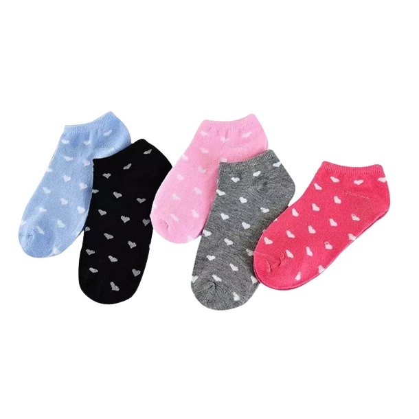 A273-A281 KAOS KAKI LOVE HATI kaus stocking pakaian wanita laki laki perempuan cewe cowo cewek cowok dewasa anak kecil kantor sekolah sepatu sendal murah termurah viral cantik lucu imut bayi kain spandek polyester olahraga sport sock socks