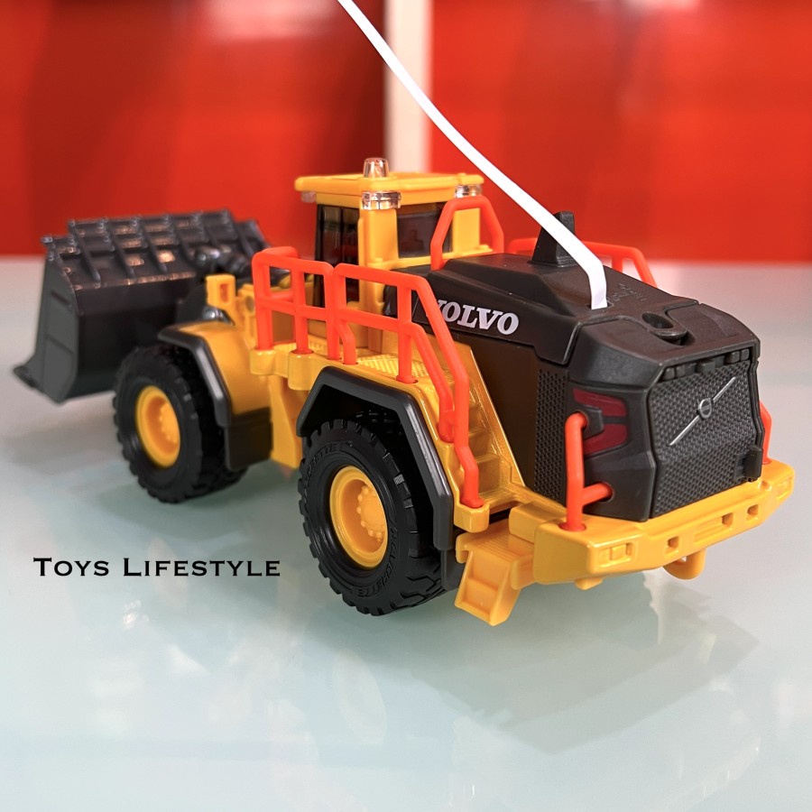 Mobil Truck Majorette Diecast Volvo Wheel Loader (BUNYI NYALA)