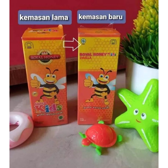 

Royal Honey Madu Kids NASA penambah napsu makan anak