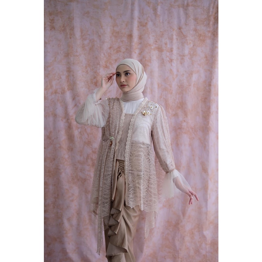 JALEELA - ELOISE TOP (ATASAN ONLY) (INNER INCLUDED)-  (KEBAYA KONDANGAN / MODERN / LAMARAN / WISUDA)