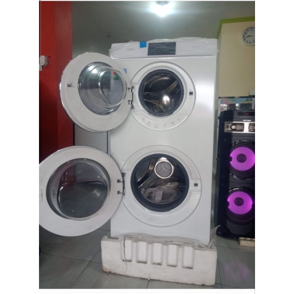 Mesin Cuci Front Loading 16kg Aqua FQW 1600TD