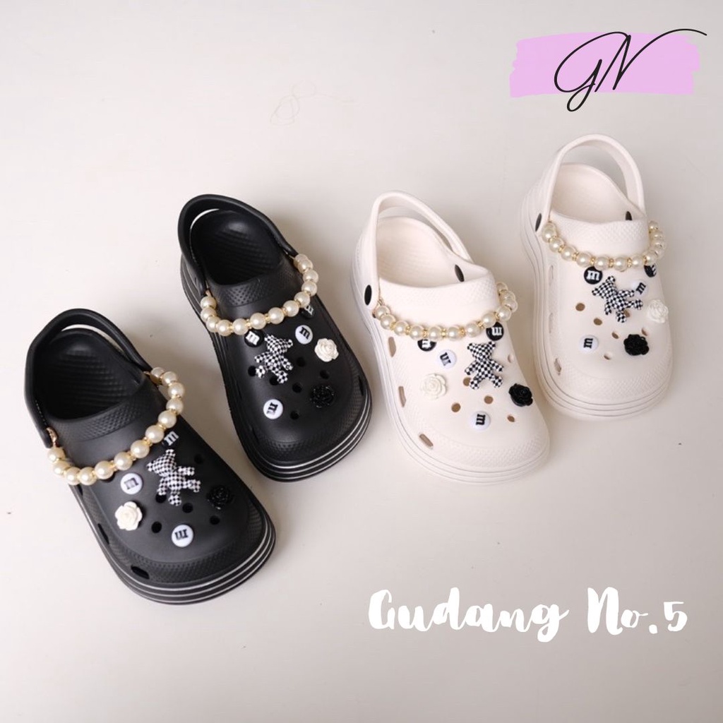 GN-8196 Sandal Baim Wanita Impor Sandal Fuji Bahan EVA Rubber Anti Slip