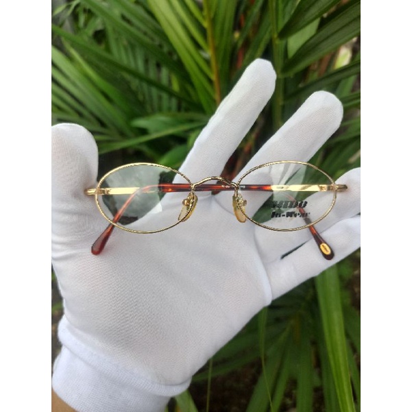 kacamata vintage merk Mido Round Japan