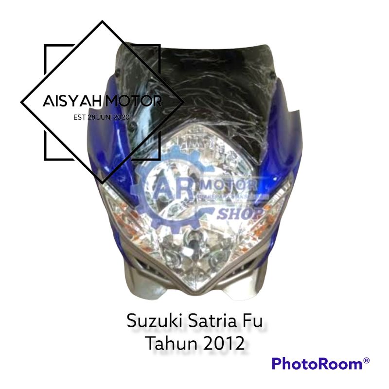 Bodi Halus Suzuki Satria FU Warna Biru Tahun 2012