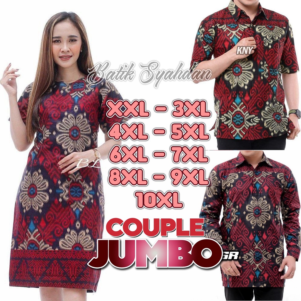 COUPLE BATIK JUMBO - TUNIK COUPE JUMBO - BATIK JUMBO - BATIK COUPLE JUMBO- BATIK COUPLE MODERN - BAT