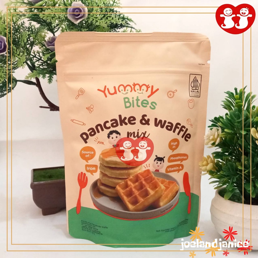 Yummy Bites Pancake &amp; Waffle Mix 130g