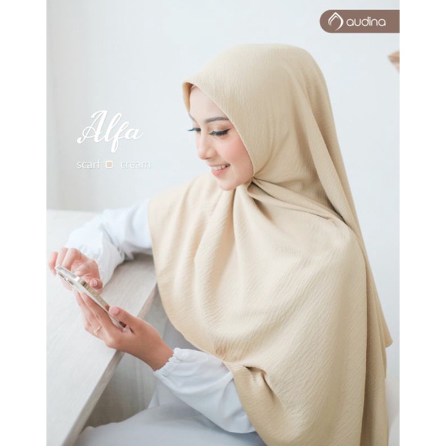 Alfa Scarf Jumbo/Scarf Crinkel Airflow Ori Audina