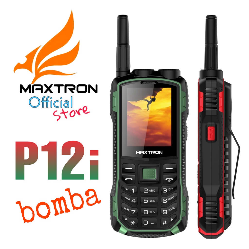 HP MAXTRON P12i BOMBA --- HP CANDYBAR 2,4" - HP OUTDOOR - HP GUNUNG - HP MAXTRON P12 BOMBA