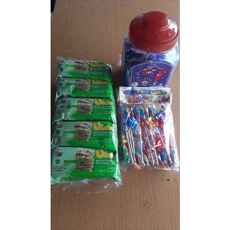 

snack dan permen,utamakan baca deskripsi