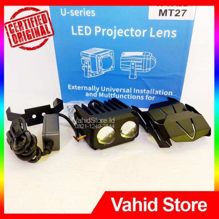 MT27 LED Projector Lens U-Series Dual Colors Satuan Vahid