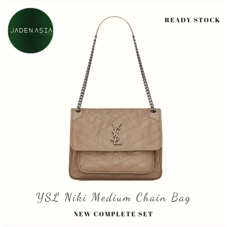 New Arrival YSL Niki Medium Chain Bag