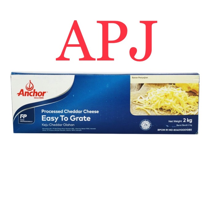 

T0P ANCHOR KEJU CHEDDAR 2KG EASY TO GRATE NICE