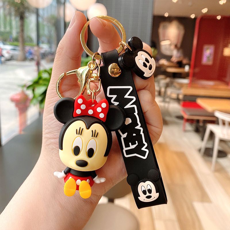 Gantungan Kunci lucu unik Disny Micky Minnie Mouse karakter Tiger winnie the pooh DY