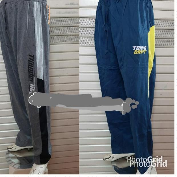 Celana Training Super Jumbo Pria 5XL dan 6 XL