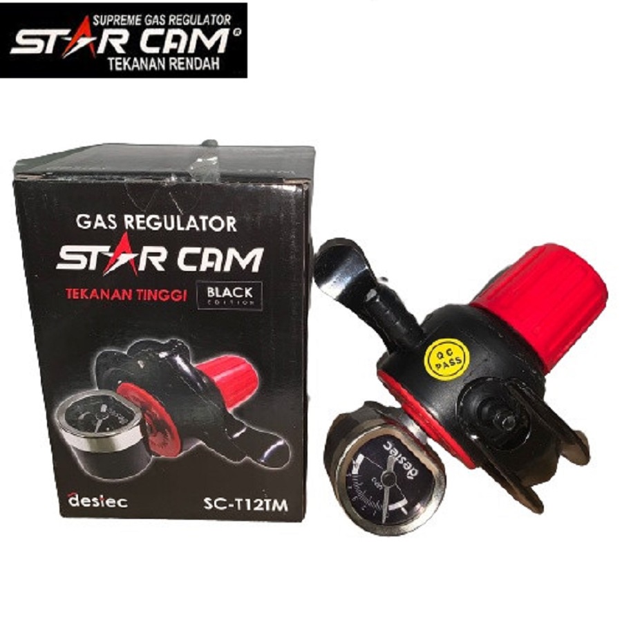 Starcam SC-T12TM SC T12 TM Regulator Gas Tekanan Tinggi  Meteran SNI