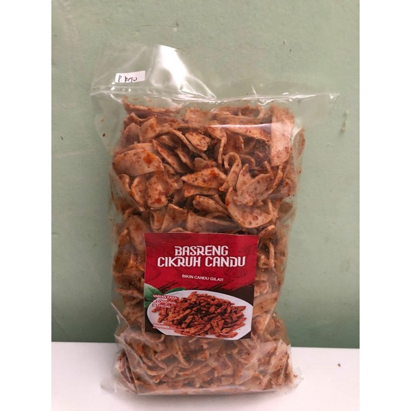 

BASRNEG CIKRUH CANDU VARIAN PEDAS KEJU 500GR