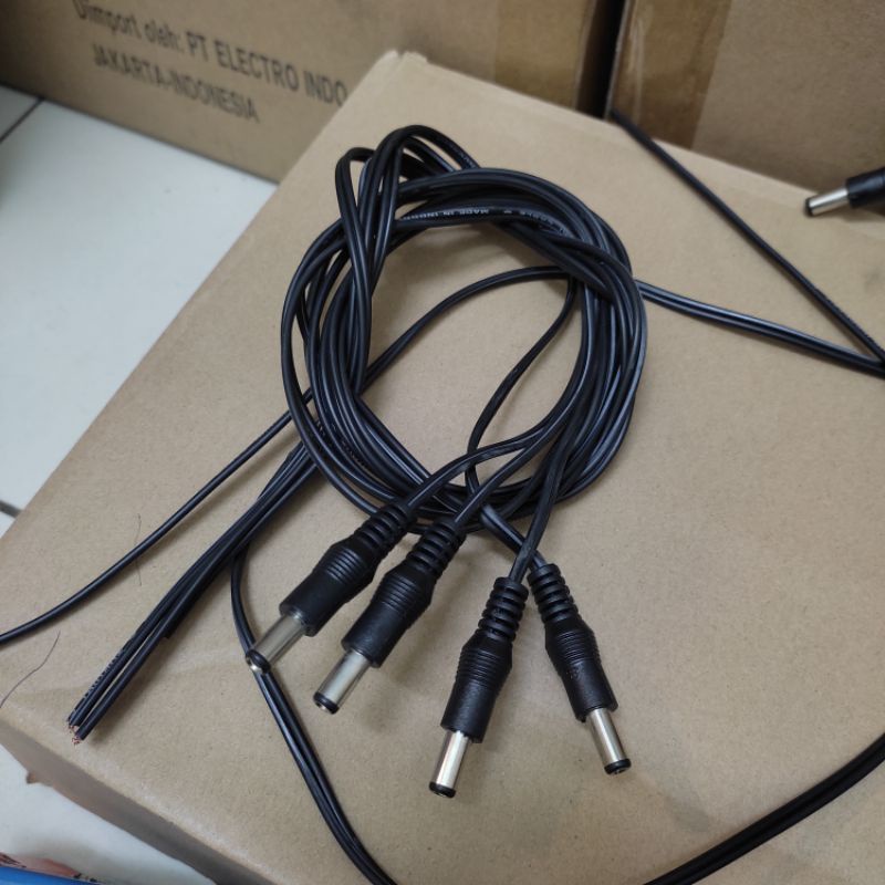 Kabel DC Buntung Hitam