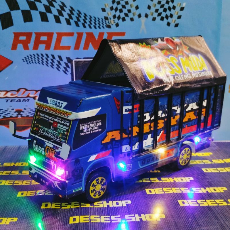 truck oleng jumbo P42cm BISA CUSTOM FOTO DAN NAMA DI PINTU BELAKANG