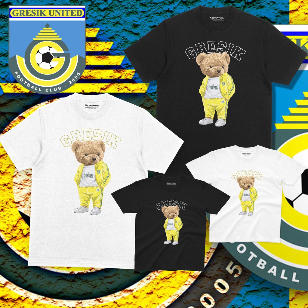 Kaos  "Bear Gresik United" - Gresik United Fans Club