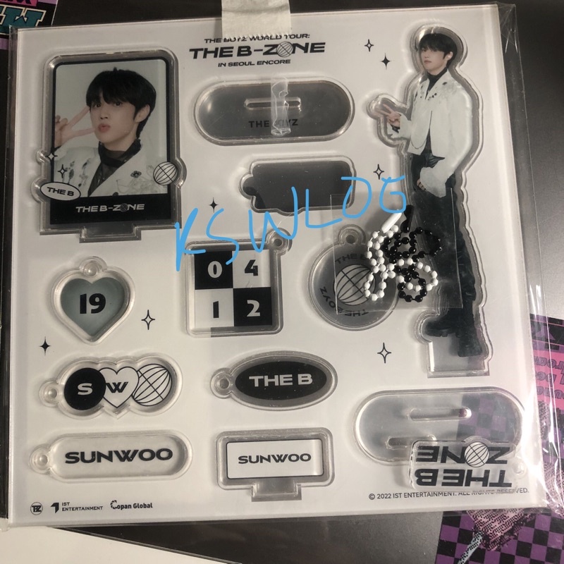 [BOOKED] The Boyz Sunwoo The B Zone Encore Acrylic