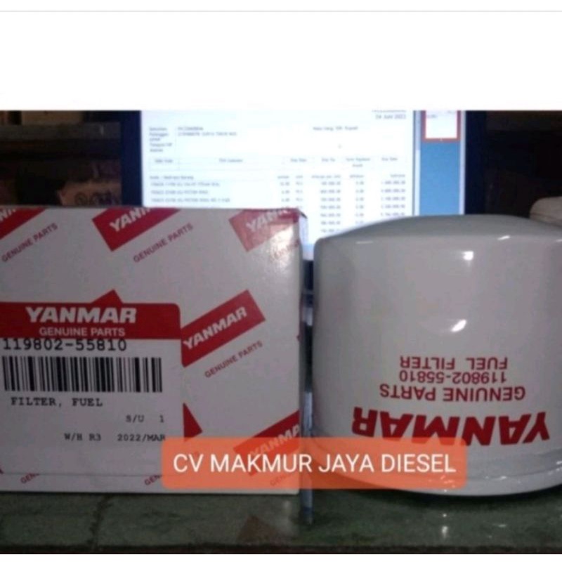 Fuel Filter Solar 4TNE84/4TNE88 119802-55810 Yanmar