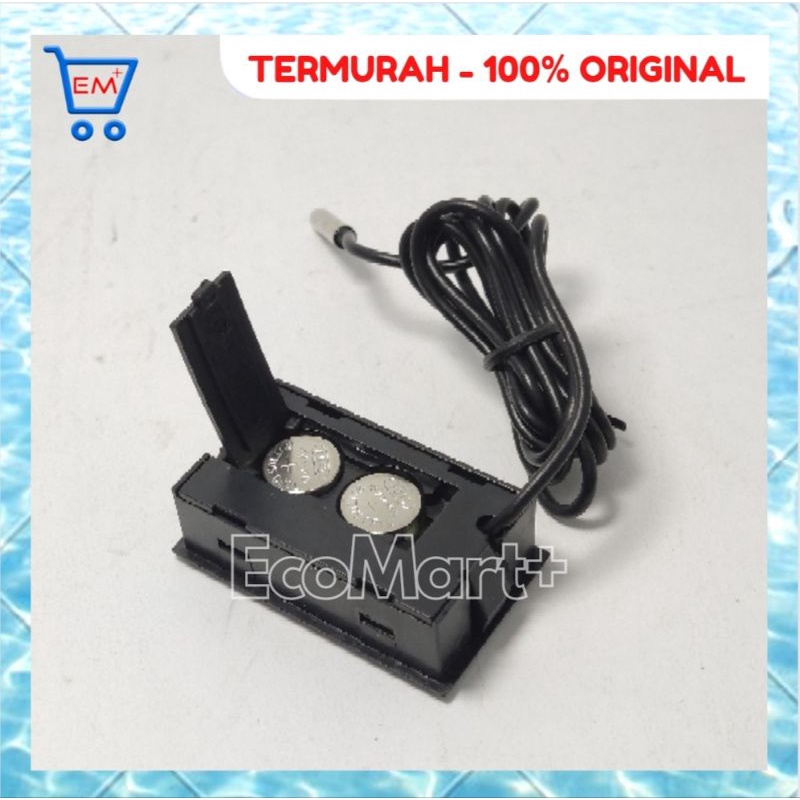 Termometer Aquarium Digital Alat Ukur Suhu With Sensor 1M Black