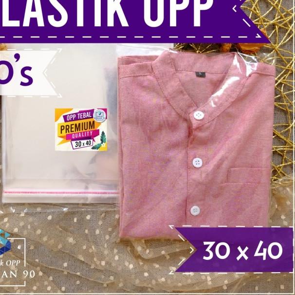 

Plastik Opp Lem 30X40 Cm Tebal 40 Micron / Plastik Opp Seal Premium - 30x40-40s