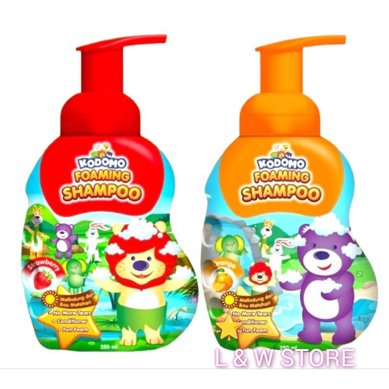 Kodomo Foaming Shampoo 250ml