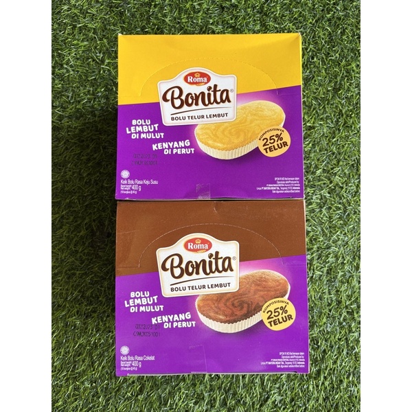 

ROMA BONITA BOLU TELUR KEMASAN PLASTIK - 12pcs