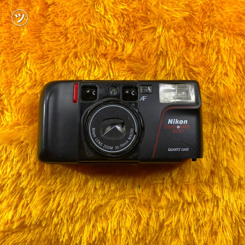 Jual Kamera Jadul Murah Analog Nikon Zoom Touch 400 Quartz Date Unik