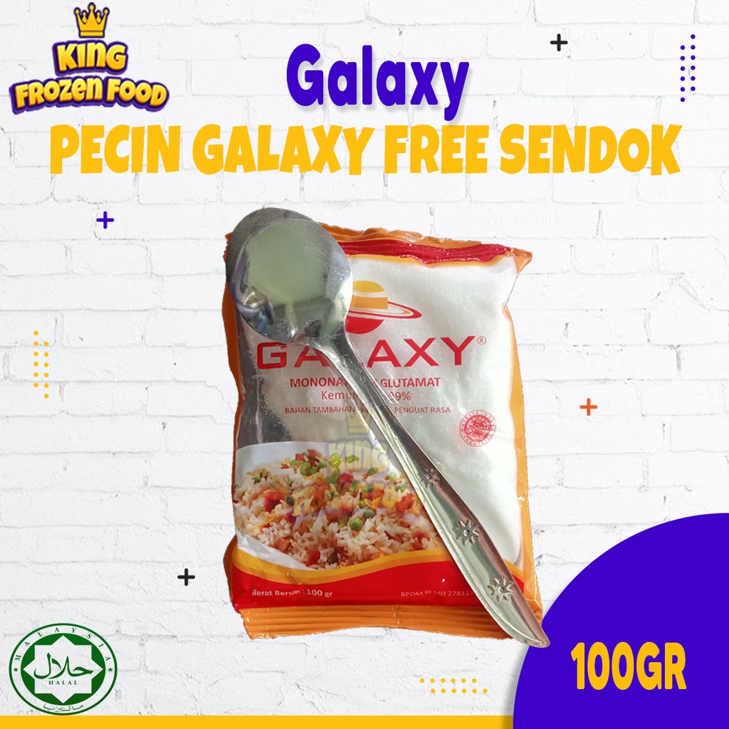 Pecin Galaxy 100G Gratis Sendok Cantik