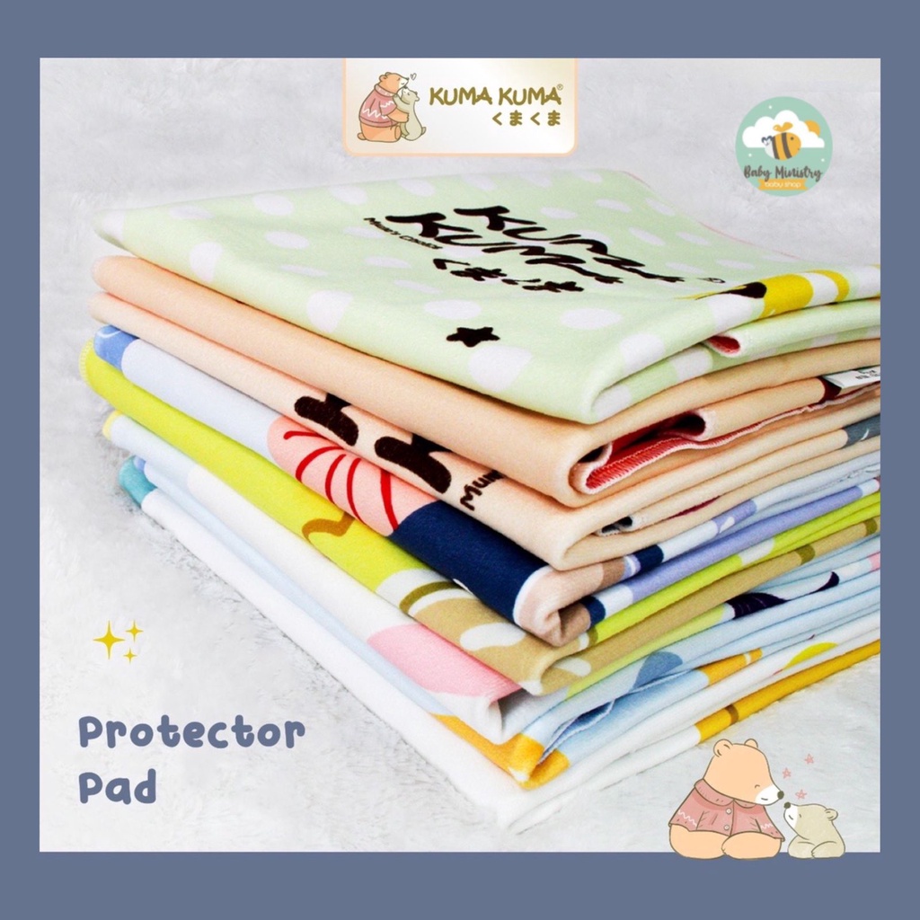 KUMA KUMA PROTECTOR PAD (PERLAK) 90 x 70 cm / alas tidur