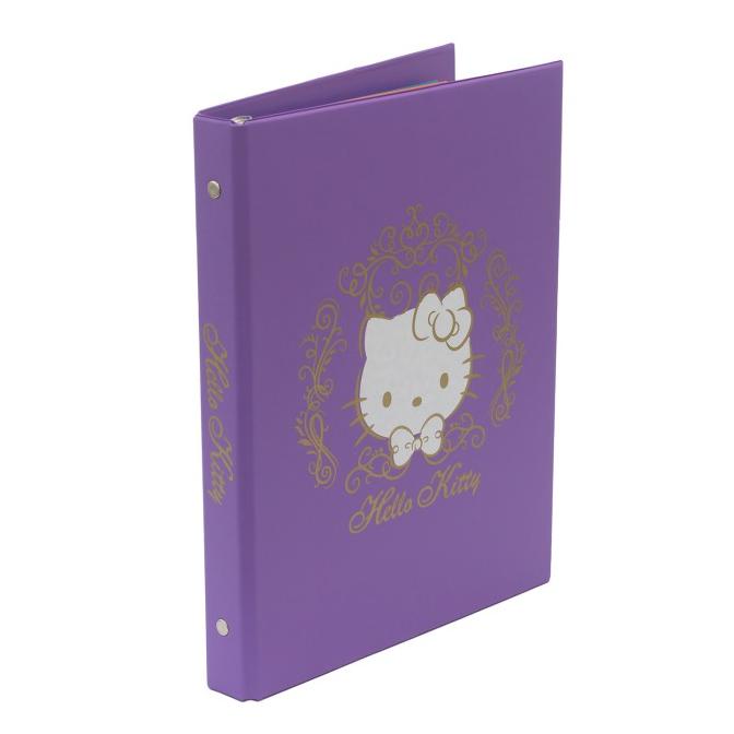 

Bantex Multiring Binder Hello Kitty 20 Ring 25mm A5 Lilac #1324A21HK