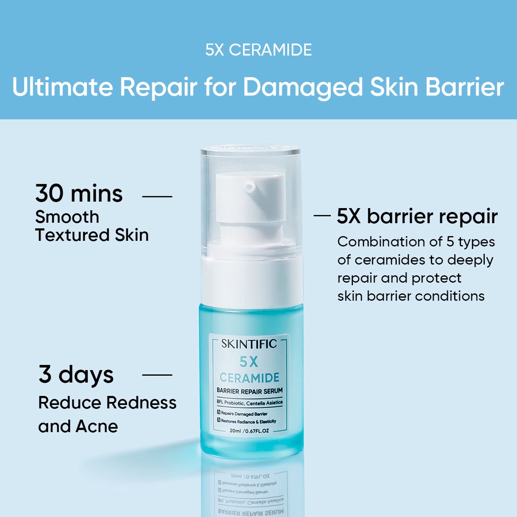 RADYSA - SKINTIFIC 5X Ceramide Skin Barrier Repair [SERUM 20ml]