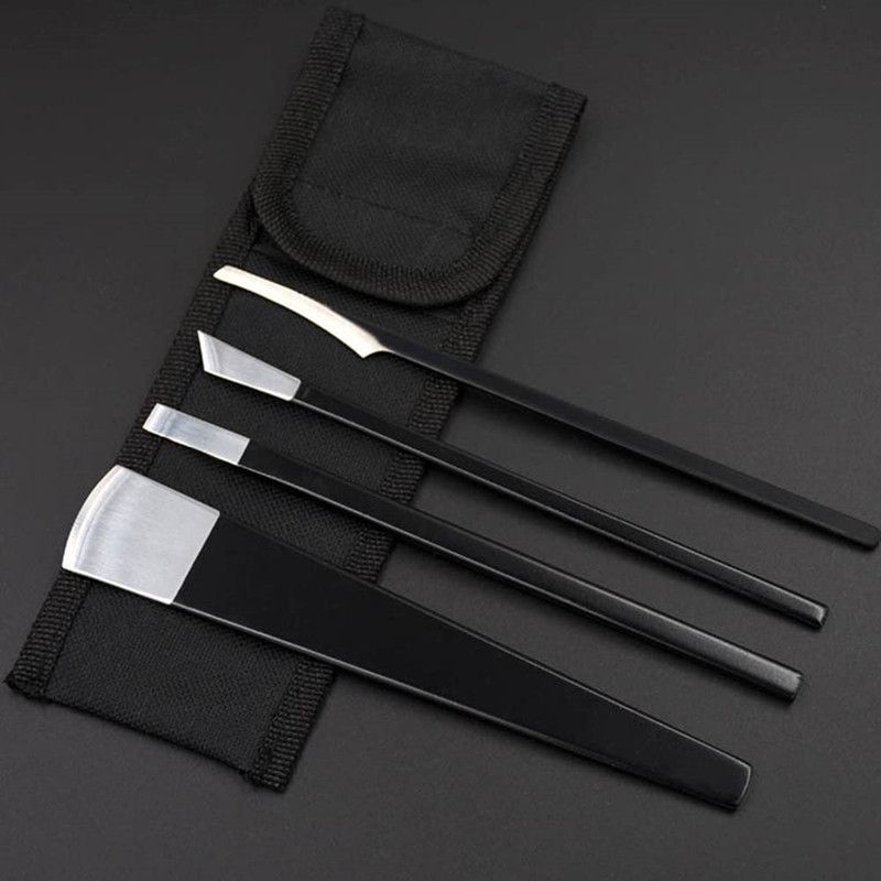 4pcs Gunting Kutikula/Pisau Kuku Cantengan/Manicure Pedicure Tools/Pisau Merawat Kaki