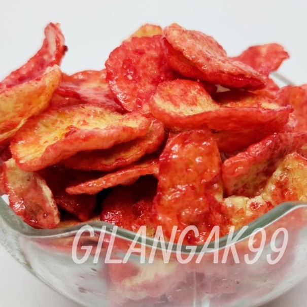 

Keripik Opak Medan Merah Pedas 1 Kg