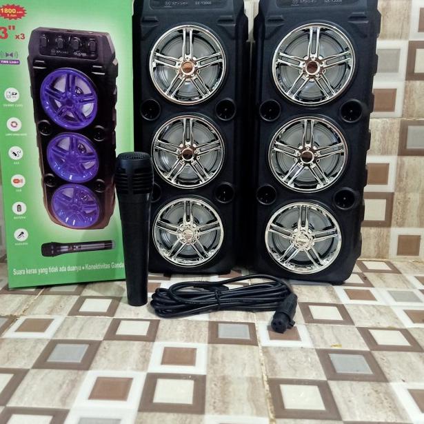 Speaker Bluetooth Terbaru SX 3006 free mic - Salon aktif 3006