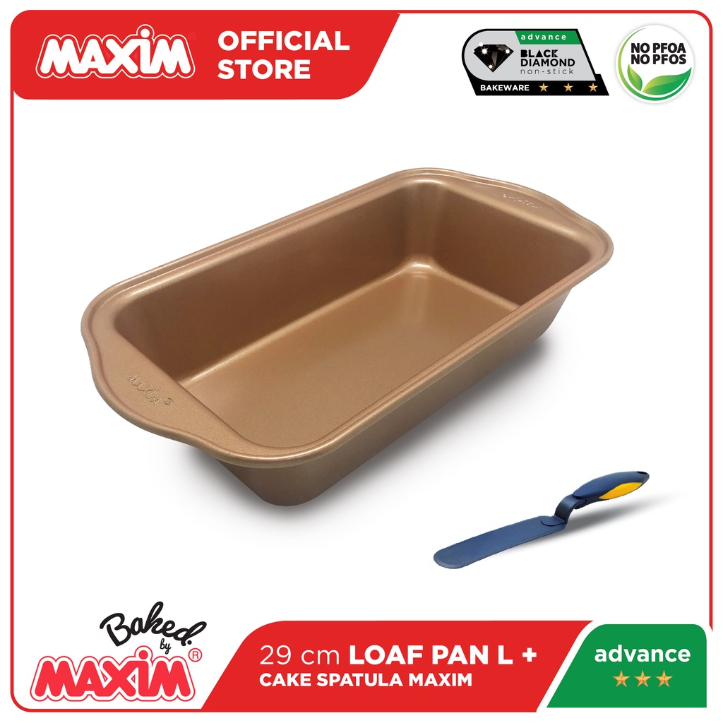 Maxim New Bakeware 29cm Loaf Pan Loyang Kue With Handle