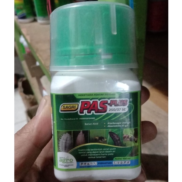 INSEKTISIDA SAGRI PAS PLUS 287 SC 100 ML - ULAT TUNTAS