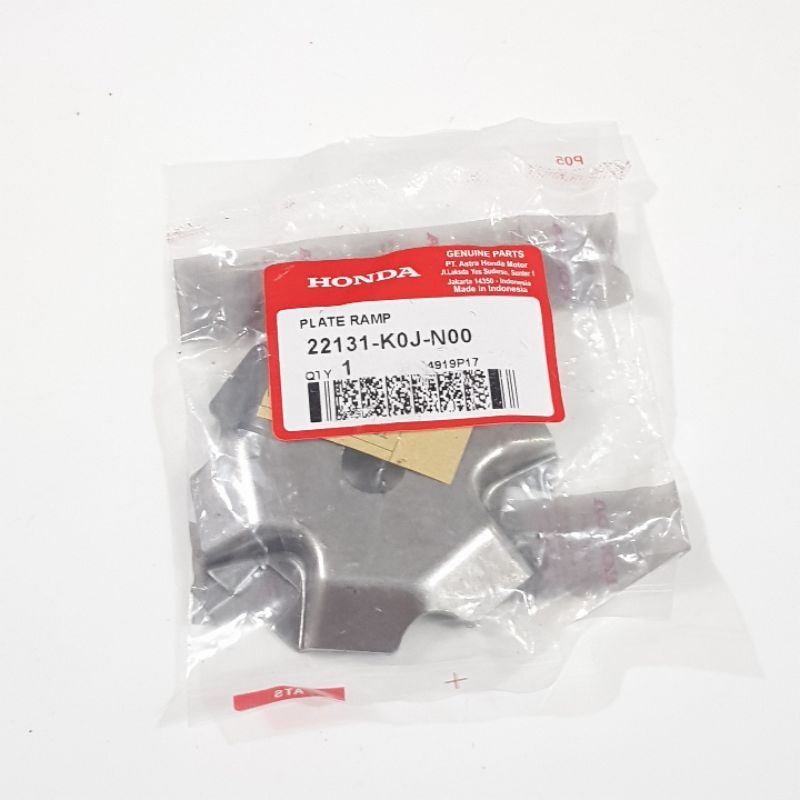 PLAT RAMP PLAT BESI TUTUP RUMAH ROLLER BEAT LED 2020 HONDA GENIO AHM KOJ