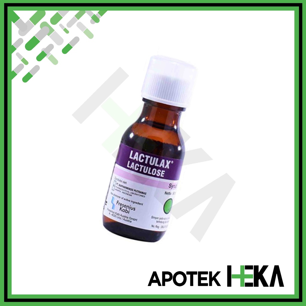 Lactulax Sirup 60 ml - Syrup Obat Pencahar Konstipasi Lactulosa (SEMARANG)