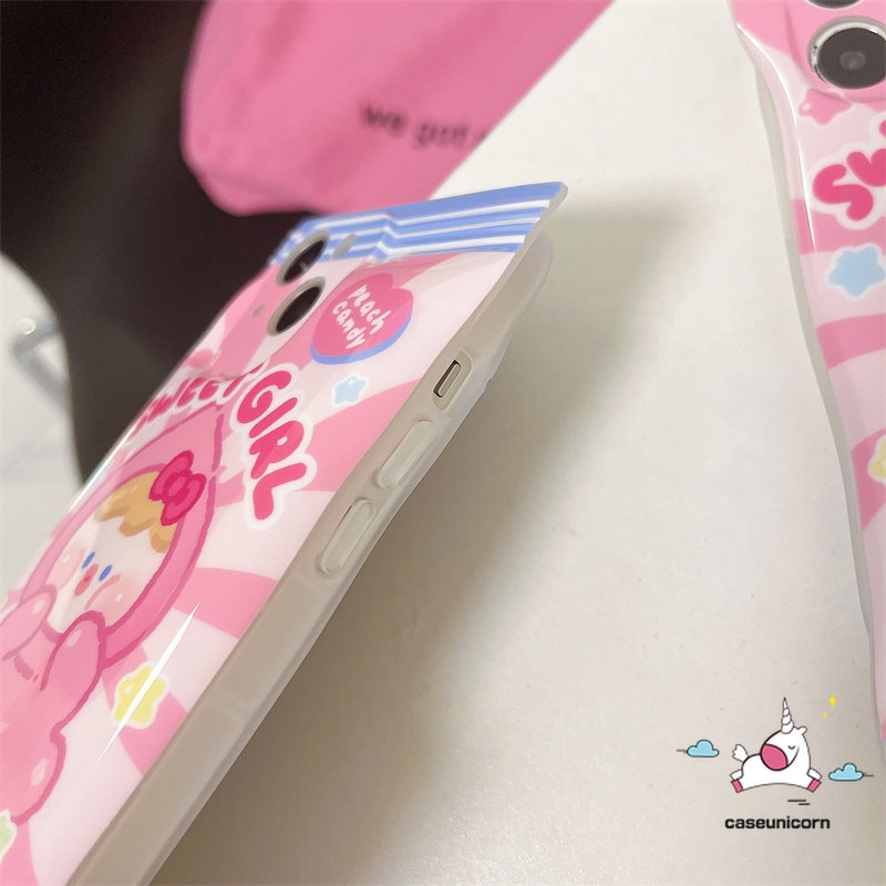 Soft Case Motif Kartun Kobito Untuk iPhone 11 12 13 14 Pro Max XR 7plus 8 7 6 6s 14 Plus X Xs Max SE 2020