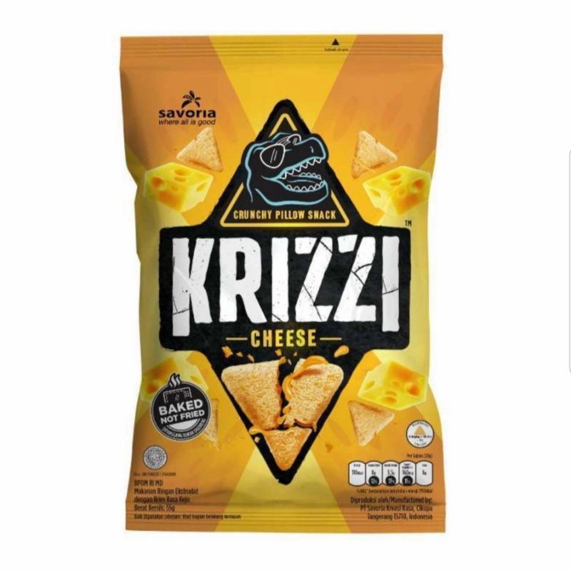 Krizzi Crunchy Pillow Snack 55gr