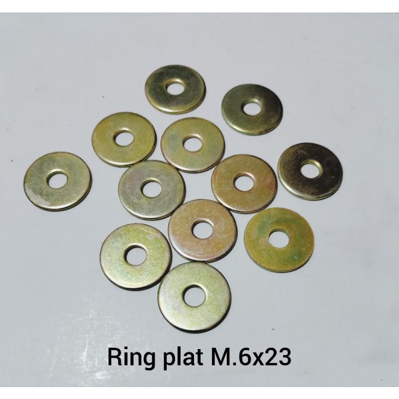 Ring plat M.6x23 kunci 10