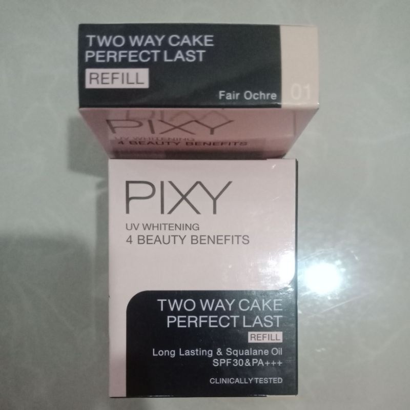 Refill pixy two way cake perfect last shade 01