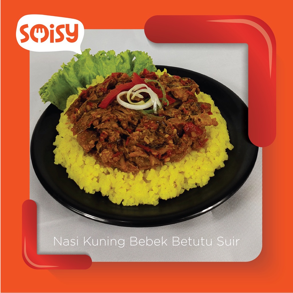 

SOISY Nasi Kuning Bebek Betutu Suir